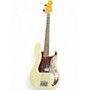 Used 2022 Fender American Professional II Precision Bass Olympic White Electric Bass Guitar Olympic White