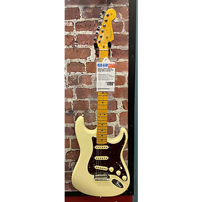 Fender Used 2022 Fender American Professional II Stratocaster Antique White Solid Body Electric Guitar