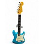 Used 2022 Fender American Professional II Stratocaster MIAMI blue Solid Body Electric Guitar MIAMI blue