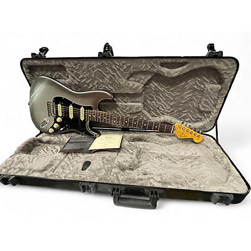 Used 2022 Fender American Professional II Stratocaster Mercury Solid Body Electric Guitar Mercury