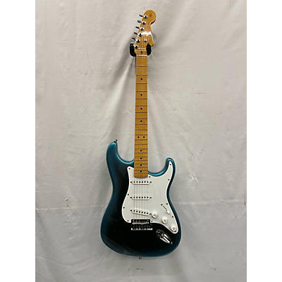 Fender Used 2022 Fender American Professional II Stratocaster Miami Blue Solid Body Electric Guitar