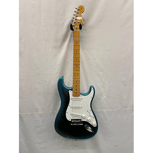 Fender Used 2022 Fender American Professional II Stratocaster Miami Blue Solid Body Electric Guitar Miami Blue