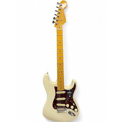 Used 2022 Fender American Professional II Stratocaster Olympic White Solid Body Electric Guitar