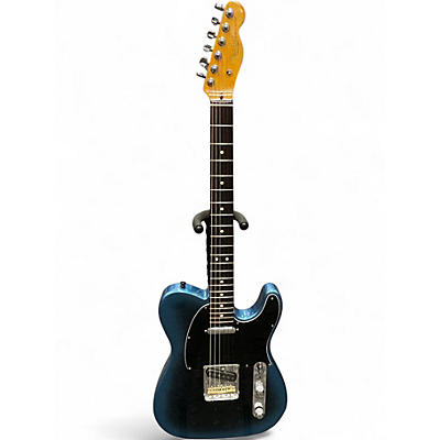 Used 2022 Fender American Professional II Telecaster Dark Knight Solid Body Electric Guitar