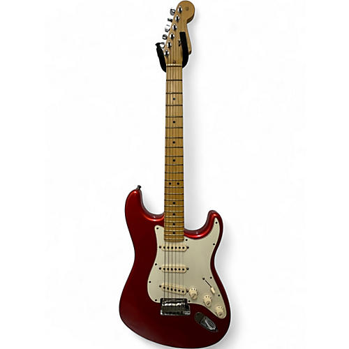 Used 2022 Fender American Standard Stratocaster Cherry Solid Body Electric Guitar Cherry