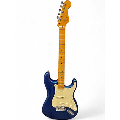 Used 2022 Fender American Ultra Stratocaster Cobra Blue Solid Body Electric Guitar