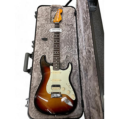 Fender Used 2022 Fender American Ultra Stratocaster HSS 3 Tone Sunburst Solid Body Electric Guitar