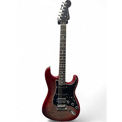 Used 2022 Fender American Ultra Stratocaster HSS umburst Solid Body Electric Guitar