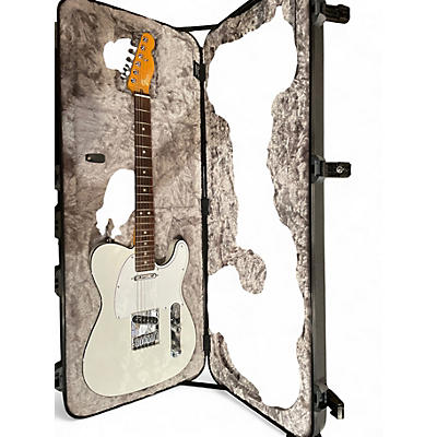 Used 2022 Fender American Ultra Telecaster ARCTIC PEARL Solid Body Electric Guitar