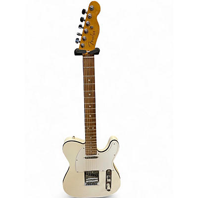 Used 2022 Fender American Ultra Telecaster Arctic White Solid Body Electric Guitar