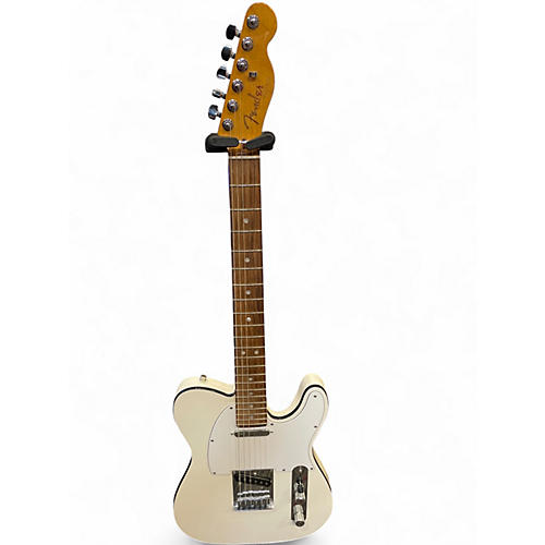 Used 2022 Fender American Ultra Telecaster Arctic White Solid Body Electric Guitar Arctic White