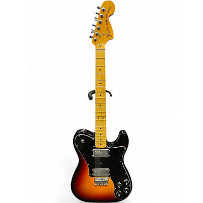 Used 2022 Fender American Vintage II 1975 Telecaster Deluxe Sunburst Solid Body Electric Guitar