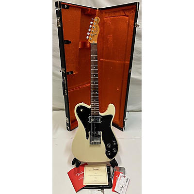 Fender Used 2022 Fender American Vintage II 1977 Telecaster Custom Rosewood Fingerboard Olympic White Solid Body Electric Guitar