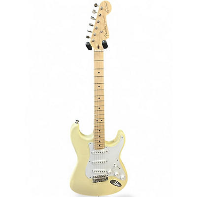 Used 2022 Fender Artist Series Eric Clapton Stratocaster Olympic White Solid Body Electric Guitar