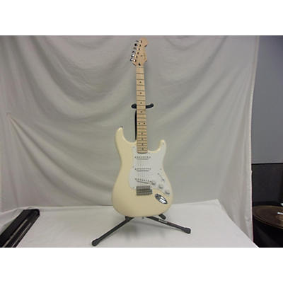 Fender Used 2022 Fender Artist Series Jimmie Vaughan Tex-Mex Stratocaster Olympic White Solid Body Electric Guitar