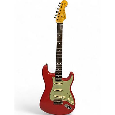 Fender Used 2022 Fender Custom 1962 Stratocaster JRN Fiesta Red Solid Body Electric Guitar