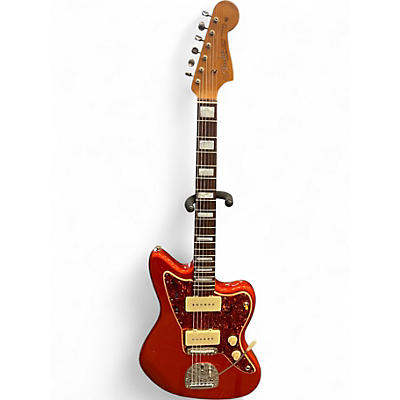 Used 2022 Fender Custom Shop 1966 Jazzmaster Journeyman Relic Candy Tangerine Solid Body Electric Guitar