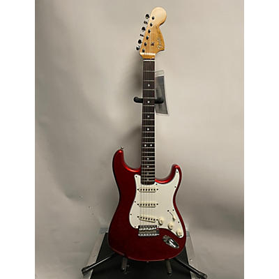 Used 2022 Fender Custom Shop '66 Stratocaster Deluxe Closet Classic Faded Aged Candy Apple Red Solid Body Electric Guitar