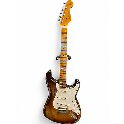 Used 2022 Fender Custom Shop LTD Red Hot Stratocaster Chocolate Three Tone Burst Solid Body Electric Guitar Chocolate Three Tone Burst