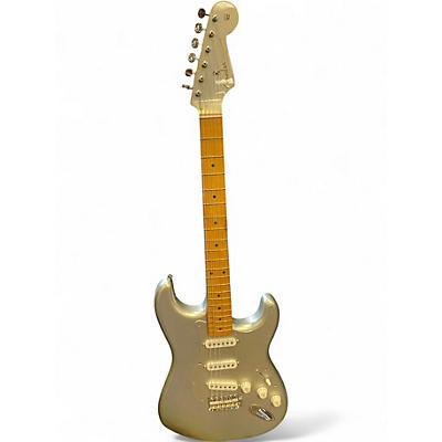 Used 2022 Fender H.E.R. Stratocaster Chrome Glow Solid Body Electric Guitar