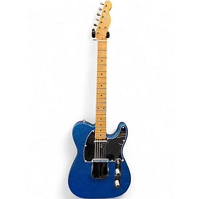 Used 2022 Fender J MASCIS TELECASTER SPARKLE BLUE Solid Body Electric Guitar