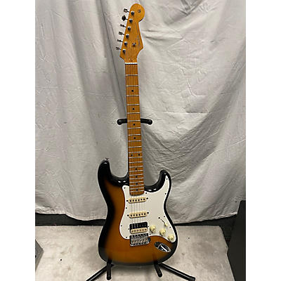 Fender Used 2022 Fender JV MODIFIED 50S STRAT HSS 2 TONE Solid Body Electric Guitar