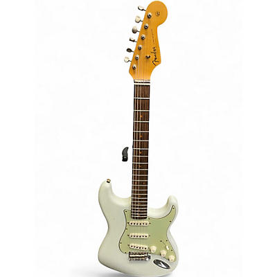 Used 2022 Fender LTD 1960 Journeyman Alpine White Solid Body Electric Guitar