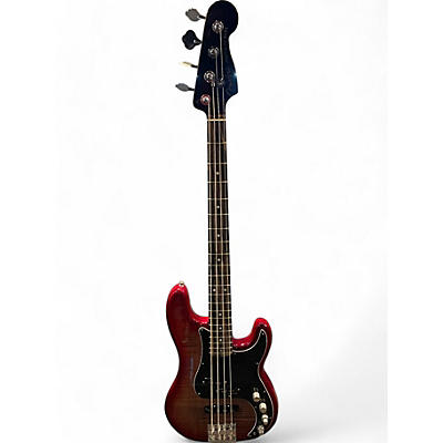 Used 2022 Fender Limited Edition American Ultra Precision Bass UMBRABURST Electric Bass Guitar