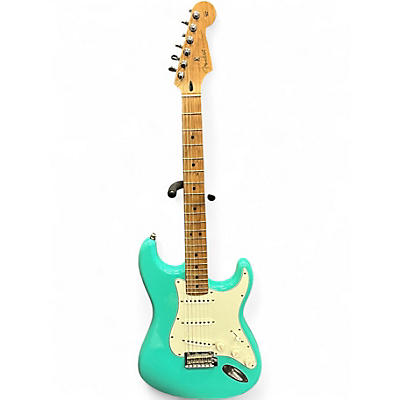 Used 2022 Fender Limited Edition Player Stratocaster SSS Seafoam Green Solid Body Electric Guitar