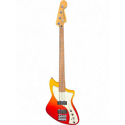Used 2022 Fender METEORA TEQUILA SUNRISE Electric Bass Guitar