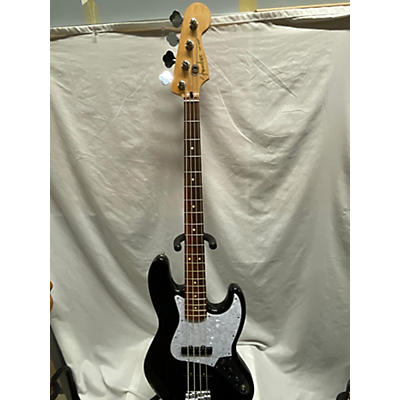 Fender Used 2022 Fender Modern Player Jazz Bass Black And White Electric Bass Guitar