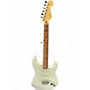 Used 2022 Fender 	PLAYER STRAT Pau Ferro  Polar White Solid Body Electric Guitar Polar White