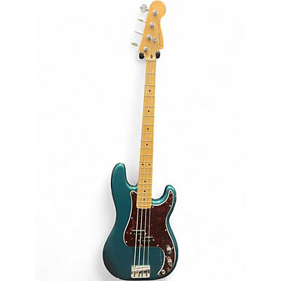 Used 2022 Fender Player II Precision Bass  Ocean Turquoise Electric Bass Guitar