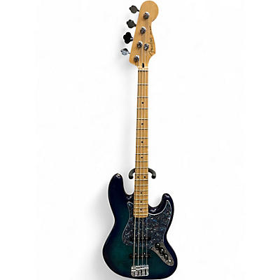 Used 2022 Fender Player Jazz Bass Blue Burst Electric Bass Guitar