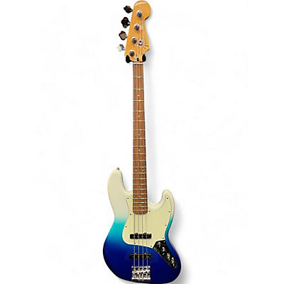 Fender Used 2022 Fender Player Plus Active Jazz Bass Belair Blue Electric Bass Guitar