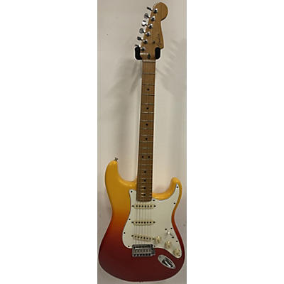 Fender Used 2022 Fender Player Plus Stratocaster Tequila Sunrise Solid Body Electric Guitar