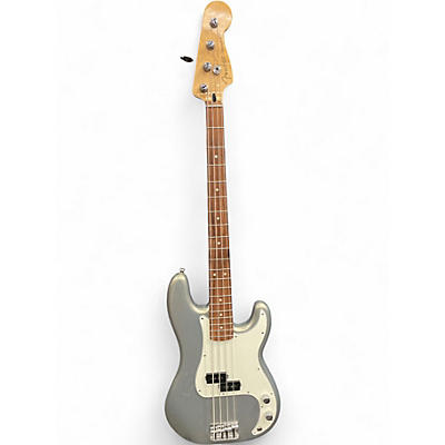 Used 2022 Fender Player Precision Bass Light Gray Electric Bass Guitar