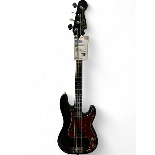 Fender Used 2022 Fender Player Precision Bass Limited Edition Black Electric Bass Guitar Black