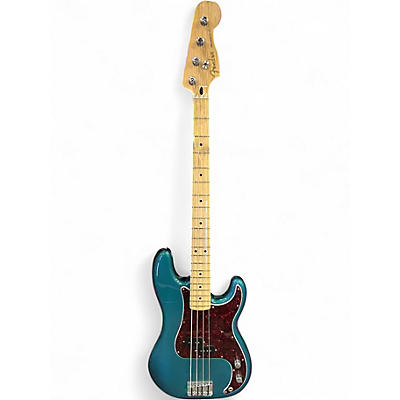 Used 2022 Fender Player Precision Bass Ocean Turquoise Electric Bass Guitar