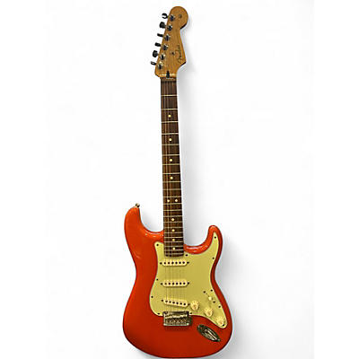 Used 2022 Fender Player Stratocaster Fiesta Red Solid Body Electric Guitar