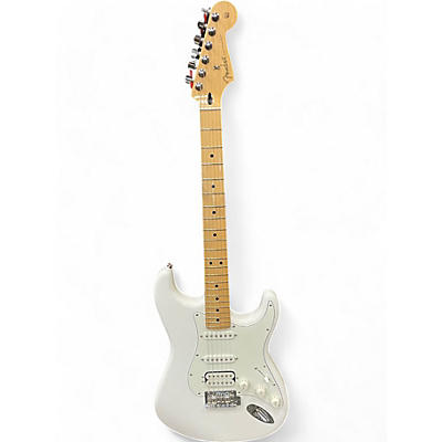 Fender Used 2022 Fender Player Stratocaster HSS Arctic White Solid Body Electric Guitar