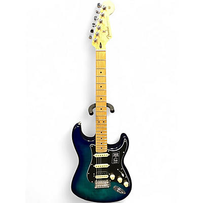 Used 2022 Fender Player Stratocaster HSS Plus Top Blue Burst Solid Body Electric Guitar