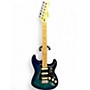 Used 2022 Fender Player Stratocaster HSS Plus Top Blue Burst Solid Body Electric Guitar Blue Burst