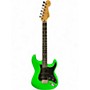 Used 2022 Fender Player Stratocaster Neon Green Solid Body Electric Guitar Neon Green