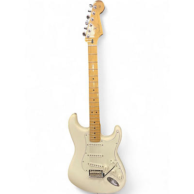 Used 2022 Fender Player Stratocaster Polar White Solid Body Electric Guitar