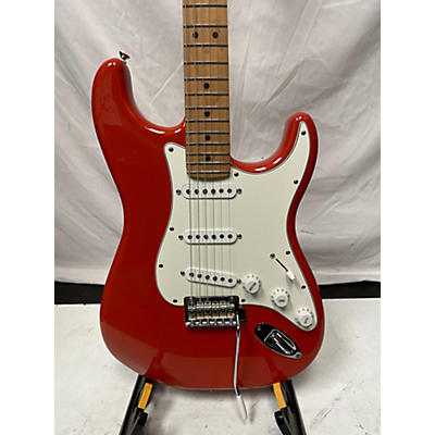 Fender Used 2022 Fender Player Stratocaster Roasted Maple Fiesta Red Solid Body Electric Guitar