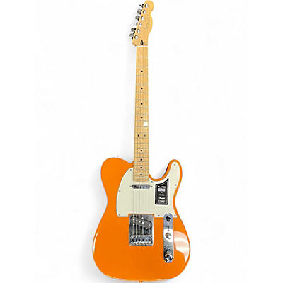 Used 2022 Fender Player Telecaster Capri Orange Solid Body Electric Guitar