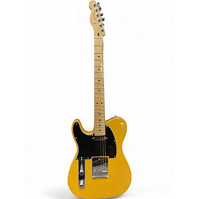 Used 2022 Fender Player Telecaster Left Handed Butterscotch Blonde Solid Body Electric Guitar