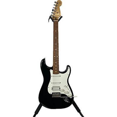 Fender Used 2022 Fender Standard Stratocaster HSS Black And White Solid Body Electric Guitar