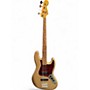 Used 2022 Fender Vintera 60s Jazz Bass Fire Mist Gold Electric Bass Guitar Fire Mist Gold